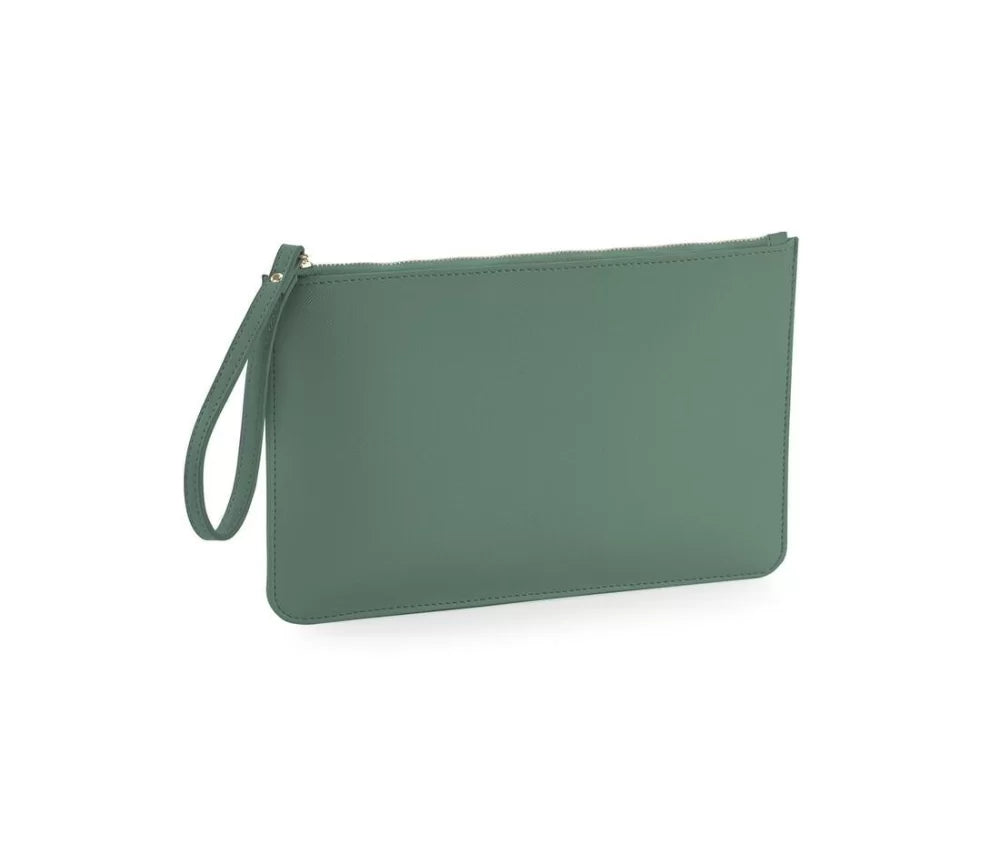 Pochette in Saffiano doppia personalizzazione