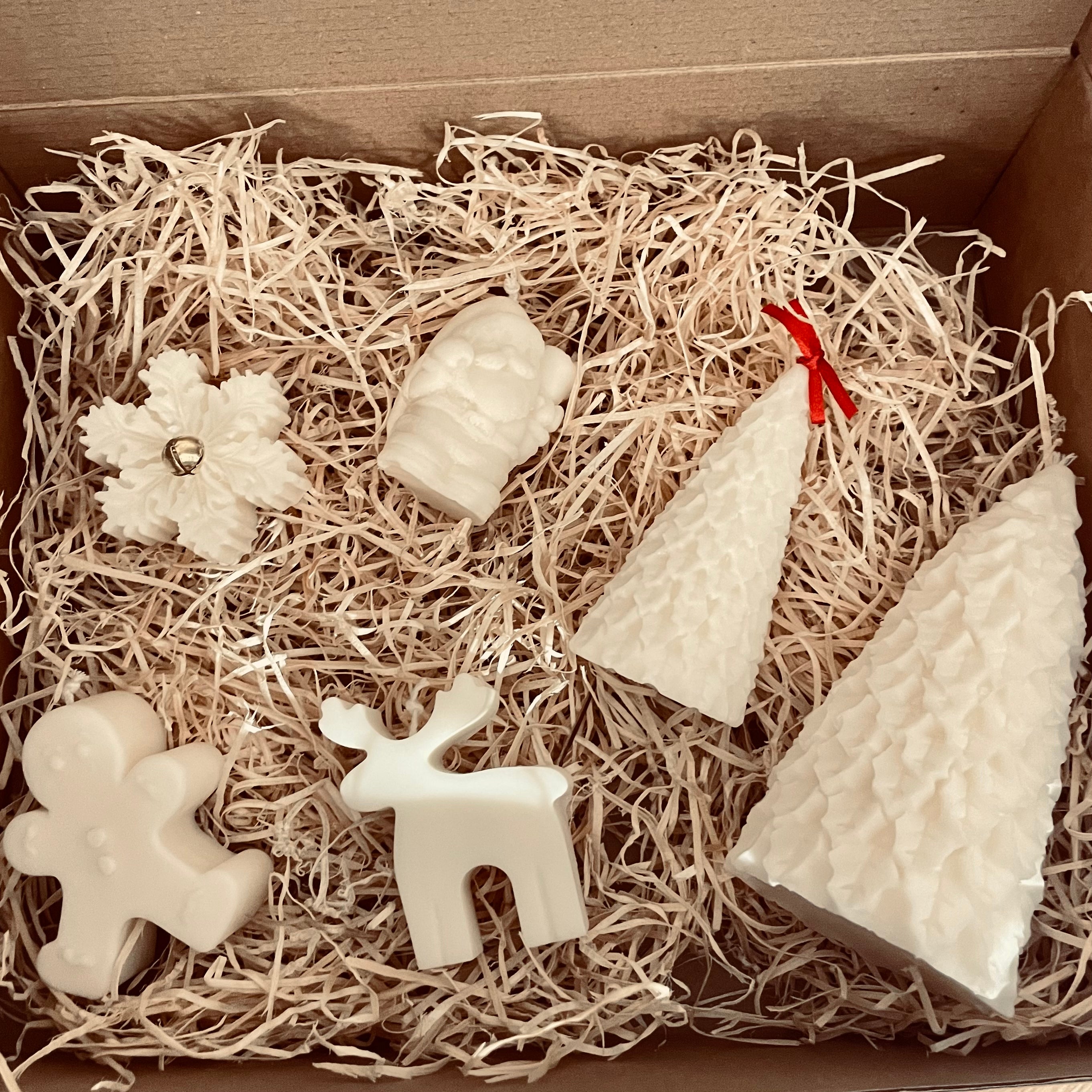 Box candele natalizie
